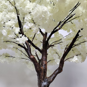 Nhà Máy Bán Hàng Trực Tiếp Màu Hồng Màu Be Hoa Nhân Tạo Trang Trí Cây Hoa Anh Đào Cây Cho Đám Cưới Trang Trí - Product Image 5