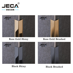 Foshan JECA Nieuwe Stijl 304 Hoekbeschermingsprofielen voor Gebouwmuurhoekafdekkingen Zilver Glansrijk RVS Tegelafwerking - Product Image 5