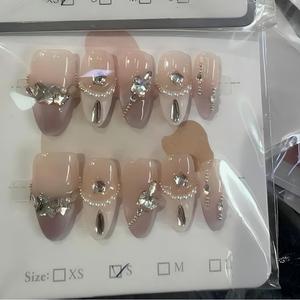 <span class=keywords><strong>Uñas</strong></span> Postizas de Color Sólido, Diseño Aleatorio, 10 Piezas/Juego, <span class=keywords><strong>Uñas</strong></span> Acrílicas, Atractivas para el <span class=keywords><strong>Verano</strong></span> - Product Image 6