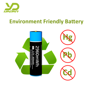 YaDan 14500 AA Li ионный аккумулятор 1,5 В перезаряжаемый литий-ионный аккумулятор для пульта дистанционного управления бытовой электроники заменитель щелочной батареи - Product Image 6