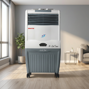 Ventilateur tour climatiseur électrique Kimatsu SONATA KTC 505 de qualité supérieure, réservoir de 30 L, débit d'air de 1500 CFM, appareil électroménager - Product Image 2