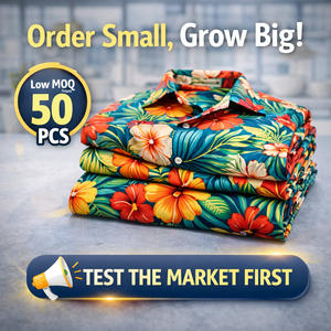 ビーチシャツ男性用,カリダッド夏スリムフィット花柄シャツグラフィックポリエステルカスタムハワイアンシャツ - Product Image 3