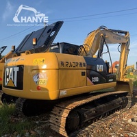 Gebrauchter Bagger zum Verkauf CAT 320D2 Maschine mit Vollständig Versiegelten Hydraulikkreisläufen für Weltweiten Schnellversand Perfekte Hydraulikdichtung