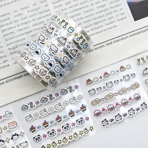 Linda cuenta de mano pegatina japonesa cinta adhesiva decorativa PET washi cinta adhesiva - Product Image 5
