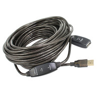 Câble de répéteur d'extension actif USB 2.0 personnalisé de haute qualité