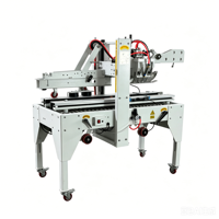Machine à sceller les cartons Poshysmart Fold Cover, machine à plier et à sceller automatiquement les rabats supérieurs par le haut et le bas pour l'atelier d'usine