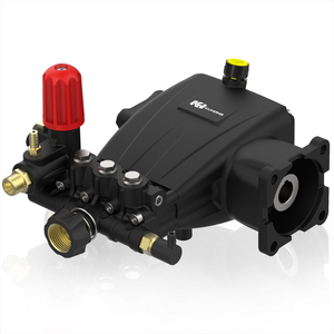 Kuhong 3000PSI 206bar 7HP 3.0gpm Xăng Triplex xách tay Máy rửa áp lực đầu bơm - Product Image 1