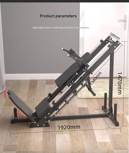 Hochwertige Bein presse Kommerzielle Fitness geräte 45 Hack Squat Degree Inverted Kicking Machine Linear lager Home Gym