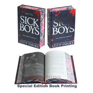 หนังสือปกแข็งพิมพ์ลายขาวดำสำหรับหนังสือพิมพ์ด้วยตัวเองสมุดปกแข็ง - Product Image 2