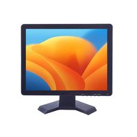 Moniteur d'ordinateur LCD 19 pouces avec entrée 12v dc résolution 1280x1024