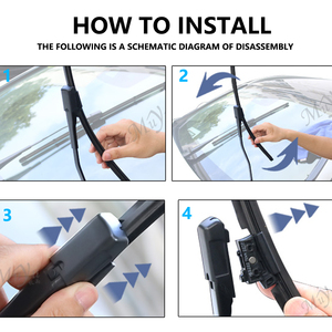 Tampons d'<span class=keywords><strong>essuie</strong></span>-<span class=keywords><strong>glace</strong></span> pour voiture, pour <span class=keywords><strong>Mercedes</strong></span> Benz, classe C, <span class=keywords><strong>W203</strong></span>, W204, W205, classe C, C180, C200, C220, C250, C300, accessoires 2020 - Product Image 6