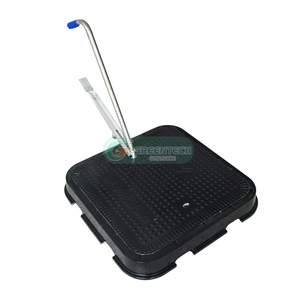 Tùy chỉnh chất lượng cao vuông kín cống <span class=keywords><strong>SMC</strong></span> <span class=keywords><strong>manhole</strong></span> Bìa En 124 - Product Image 4