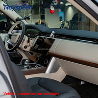 Modification de luxe de l'intérieur du Range Rover L322, mise à niveau à 4 places
