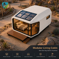 Case Prefabbricate Modulari Moderne con Design Impermeabile per Hotel, Airbnb, Glamping e Resort
