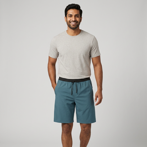 Pantalones cortos deportivos profesionales para hombre con diseño personalizado de fábrica de verano, pantalones cortos de fútbol para correr para envío MenDDP - Product Image 1