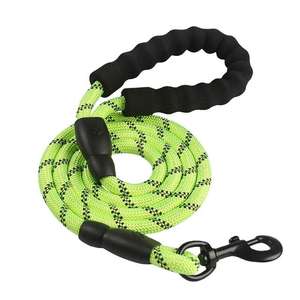 Tali anjing nilon tahan lama dengan tali reflektif <span class=keywords><strong>Harness</strong></span> anjing besar dan sedang dan kerah berjalan bermotif timah bulat - Product Image 5