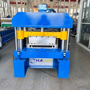 Máquina para Láminas de Techo de Aluminio, Formadora de Rollos de Tejas Esmaltadas, Tipo de Teja de Acero de Color con Componentes Principales: Rodillo, Motor, Bomba - Product Image 4