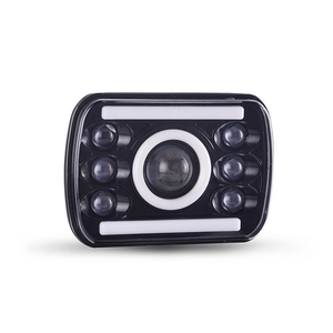 Nhà Máy Giá 7 inch <span class=keywords><strong>LED</strong></span> xe tải đèn pha đèn 24V vuông offroad 5x7 vuông cho Wrangler xe ô tô mới <span class=keywords><strong>DRL</strong></span> trang bị thêm xe tải ánh sáng - Product Image 1