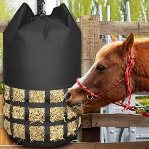 Free sample Wholesale Horse <b>Hay</b> Bale Bag for Horses <b>Hay</b> <b>Feeder</b> Storage Bag Feeding Supplies Organizer CasesB - Product Image 5