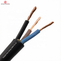 Kabel Fleksibel Berlapis Karet YCW Tahan Lama Tahan Cuaca Tahan Minyak untuk Lokasi Konstruksi