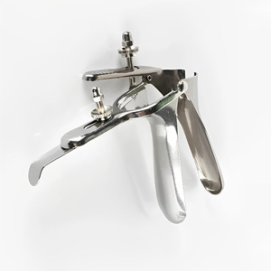 Edelstahl Vaginaldilatator Untersuchungspinzette Gynäkologischer Medikamentenapplikator Zervixuntersuchungsspekulum - Product Image 3