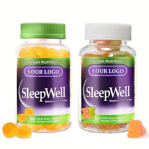 2022 Neues Nahrungsergänzungsmittel zur Verbesserung von Schlaf und Immunsystem, Vegane Vitamin-Schlaf-Diffusor-Gummis, <span class=keywords><strong>Melatonin</strong></span> 10mg Kräuter-Supplement - Product Image 1