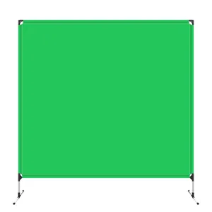 Fondo Verde Chroma de 2x2M, paño para estudio, Kit de iluminación de fondo de foto, vídeo, fiesta, boda, novedad