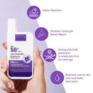 <span class=keywords><strong>Crema</strong></span> <span class=keywords><strong>Solare</strong></span> <span class=keywords><strong>Viso</strong></span> e Corpo OEM Personalizzata SPF <span class=keywords><strong>50</strong></span>+ con Niacinamide, Illuminante, Impermeabile e a Lunga Durata - Product Image 2