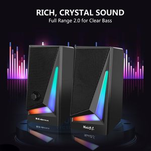 Altavoz <span class=keywords><strong>de</strong></span> <span class=keywords><strong>mesa</strong></span> estéreo <span class=keywords><strong>para</strong></span> juegos RGB 3W altavoz <span class=keywords><strong>para</strong></span> altavoz gamer - Product Image 4