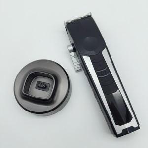 Mới được thiết kế có thể sạc lại Râu Máy cạo râu không dây LCD hiển thị điện tóc tông đơ cho nam giới cửa hàng cắt Tóc máy cắt tóc - Product Image 2