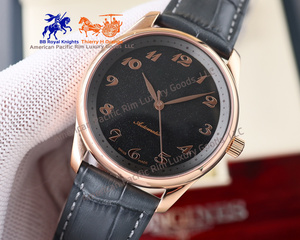 Longnes Luxury Men's Quartz Wrist <b>Watches</b> Classic Business Sports Style Alloy Glass Leather Strap Casual Longinesing BV - Product Image 2