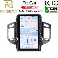 Écran vertical RoadNavi de 14,5 pouces, Android 13, navigation pour Mitsubishi Pajero V73 93 2007-2020, lecteur multimédia vidéo, Carplay, GPS