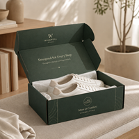 Boîtes d'expédition en carton ondulé imperméables personnalisées de qualité supérieure avec logo, boîtes d'expédition en carton recyclable pour chaussures, vêtements, emballage