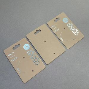 Appendiabiti in <span class=keywords><strong>cartone</strong></span> con logo in carta Kraft da 1000gsm 1200gsm - Product Image 3