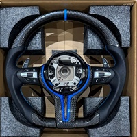 Volant en fibre de carbone personnalisé pour BMW F30 F20 F10 F34 F35 F32 F33 F36 F36 F80 E90 E70 E80 E60 X3 X4 X5 X6 M3 M4 M5 X5M