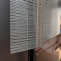 Profilé d'angle en PVC de 100g avec maille en fibre de verre pour le enduit