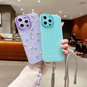 Funda con Colgante para <span class=keywords><strong>iPhone</strong></span> 16 15 <span class=keywords><strong>14</strong></span> <span class=keywords><strong>Pro</strong></span> <span class=keywords><strong>Max</strong></span> - Funda <span class=keywords><strong>Transparente</strong></span> Resistente a Golpes y Protector con Cordón - Product Image 5