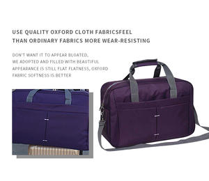 Venta al por mayor de <span class=keywords><strong>viaje</strong></span> de trabajo súper grande de hombro de doble uso bolso avión Oxford movimiento hombres bolsa de equipaje - Product Image 3