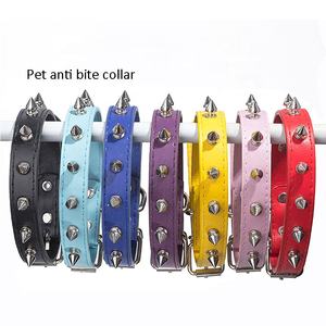 गर्म बिक्री छोटे कुत्ते कॉलर टिकाऊ pipes के साथ pikes अनुकूलन विरोधी काटने की सुविधा - Product Image 2