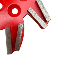 Disque de meulage diamanté pour béton de 300 mm (10 pouces) type Blastrac pour meuleuse de sol, personnalisable OEM