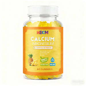 Producción OEM fabricación vitamina D3 Caramelo Suave gomitas suplemento de calcio con magnesio zinc para mujeres embarazadas - Product Image 1