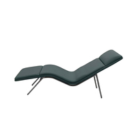 Chaise ergonomique pour la sieste dans les aires de repos d'aéroport et les cliniques haut de gamme - Siège inclinable fixe confortable