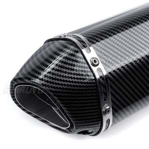 Tubo de Escape para Motocicleta de 38-51 mm, Silenciador de Acero Inoxidable para Motocicleta Todoterreno, para Suzuki GSF600 GS1000, para Yamaha Honda - Product Image 3