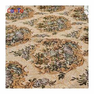 Kain Brokat Jacquard Berkualitas Tinggi Sutra <span class=keywords><strong>Gobelin</strong></span> Tapestry - Product Image 1