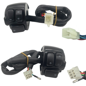 Ensemble de commutateurs de guidon de moto Mochi 25 mm, commande gauche droite pour Harley Cruiser, pièces de modification - Product Image 3