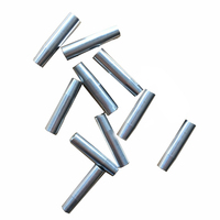 Connecteur d'insertion d'arc composé en aluminium pour flèches, compatible avec des flèches en bois ou en bambou de 6 mm et 8 mm de diamètre intérieur