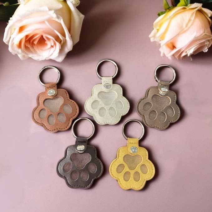 Cute Pu Leather Pet Hair Storage