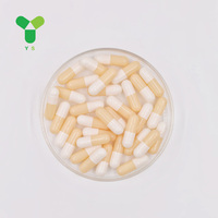 Capsules vides en gélatine bovine de qualité pharmaceutique 00, fournies directement par l'usine YS pour les médicaments #   Impression personnalisée de couleur et de logo sur modèle