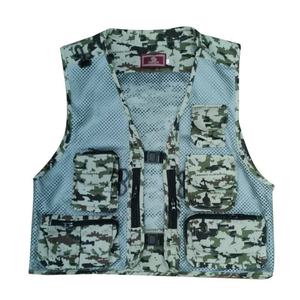 Veste de photographie personnalisable en gros, directement de l'usine, avec logo sur mesure, respirante, en maille, pour le camping et la pêche - Product Image 4