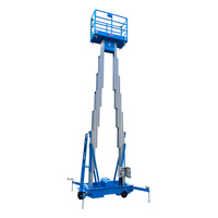 Nouvelle plateforme élévatrice télescopique mobile électrique hydraulique en aluminium de 16m, 18m, 20 mètres pour travaux de construction en hauteur